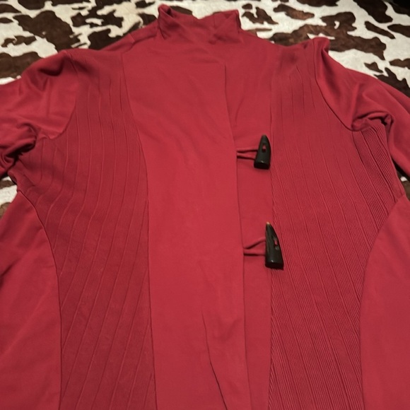 Lucky brand jacket size medium. Faux bone fasteners long sleeve with pockets - Picture 6 of 7